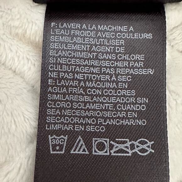 The North Face Caroluna Cream Oatmeal Quilted jacket SMALL Full Zipper - Picture 12 of 15